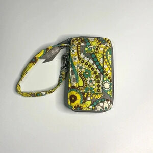 Vera Bradley All in One Wristlet Lemon Parfait Retired Print